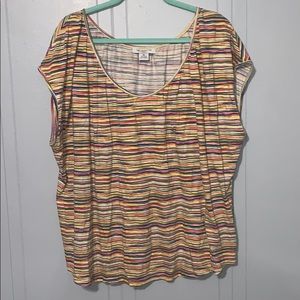 Liz Claiborne colorful blouse